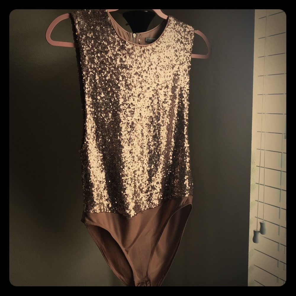 Glittery bodysuit